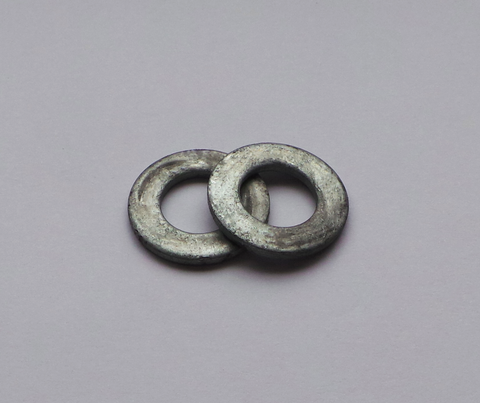 M16 Hot Spun Galvanised Steel Flat Washer (20)